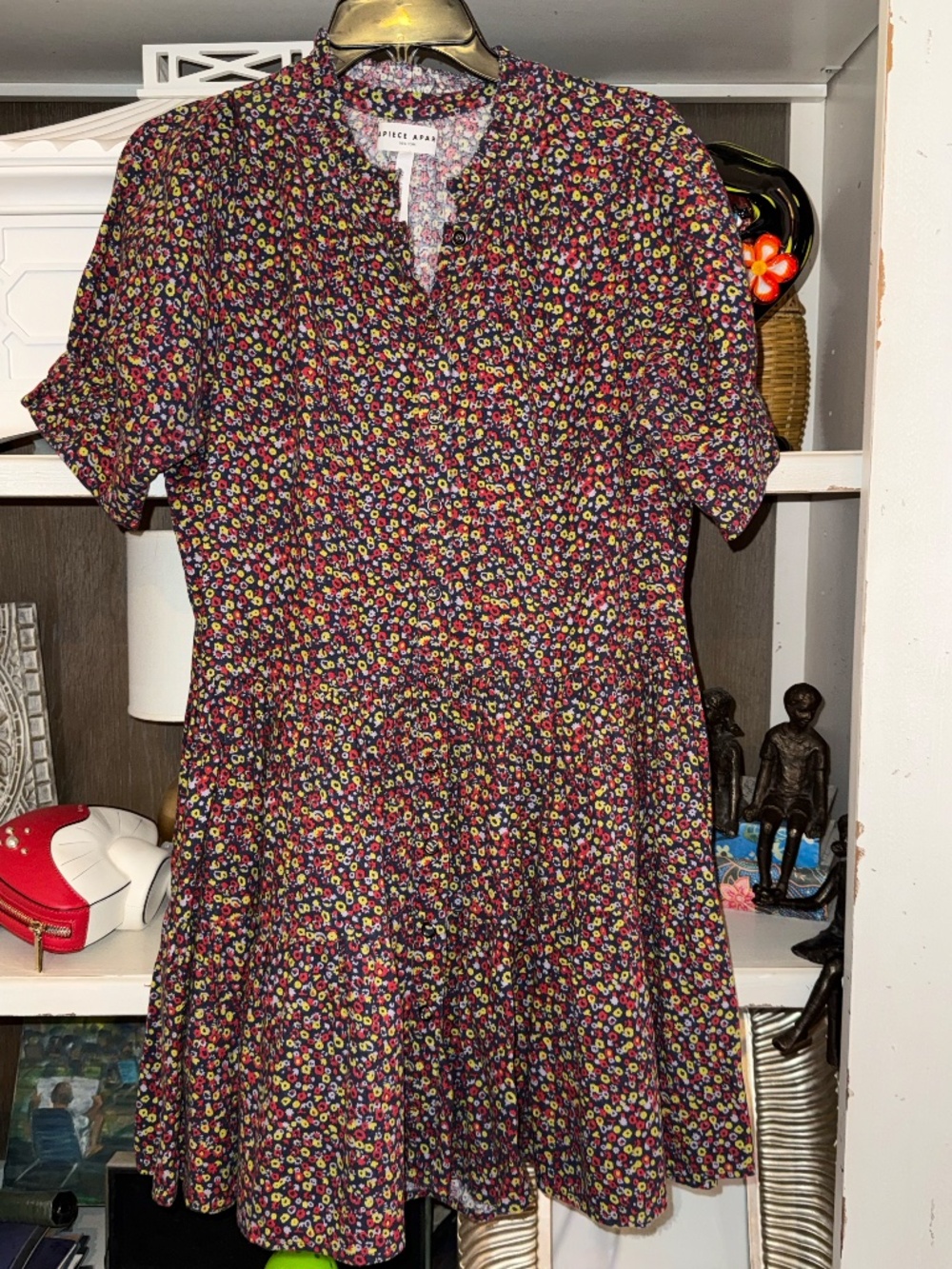 Apiece Apart Medium M floral dress mini dress - Picture 2 of 4